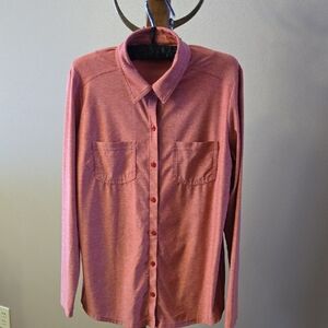 Eddie Bauer Burnt Orange Shirt
